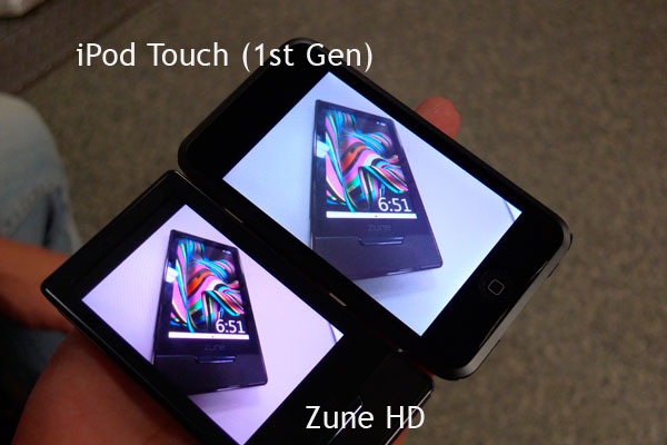 Zune HD vs iPod Touch #1